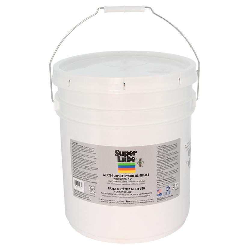 SUPER LUBE 41030 Multi-Purpose Synthetic Grease w/Syncolon (PTFE) - 30lbs