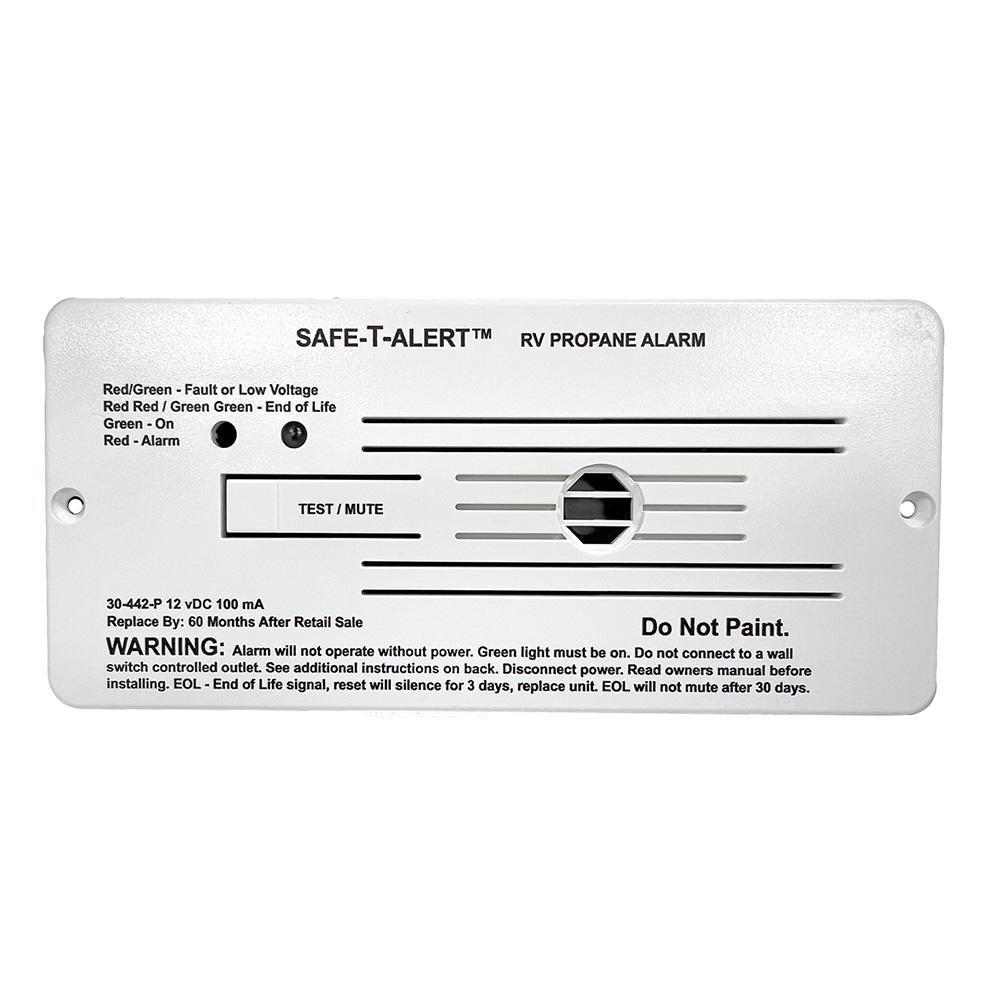 SAFE-T-ALERT 30-442-P-WT 30 Series 12V RV Propane Alarm - White - High quality product image showing SAFE-T-ALERT 30-442-P-WT 30 Series 12V RV Propane Alarm - White details and features