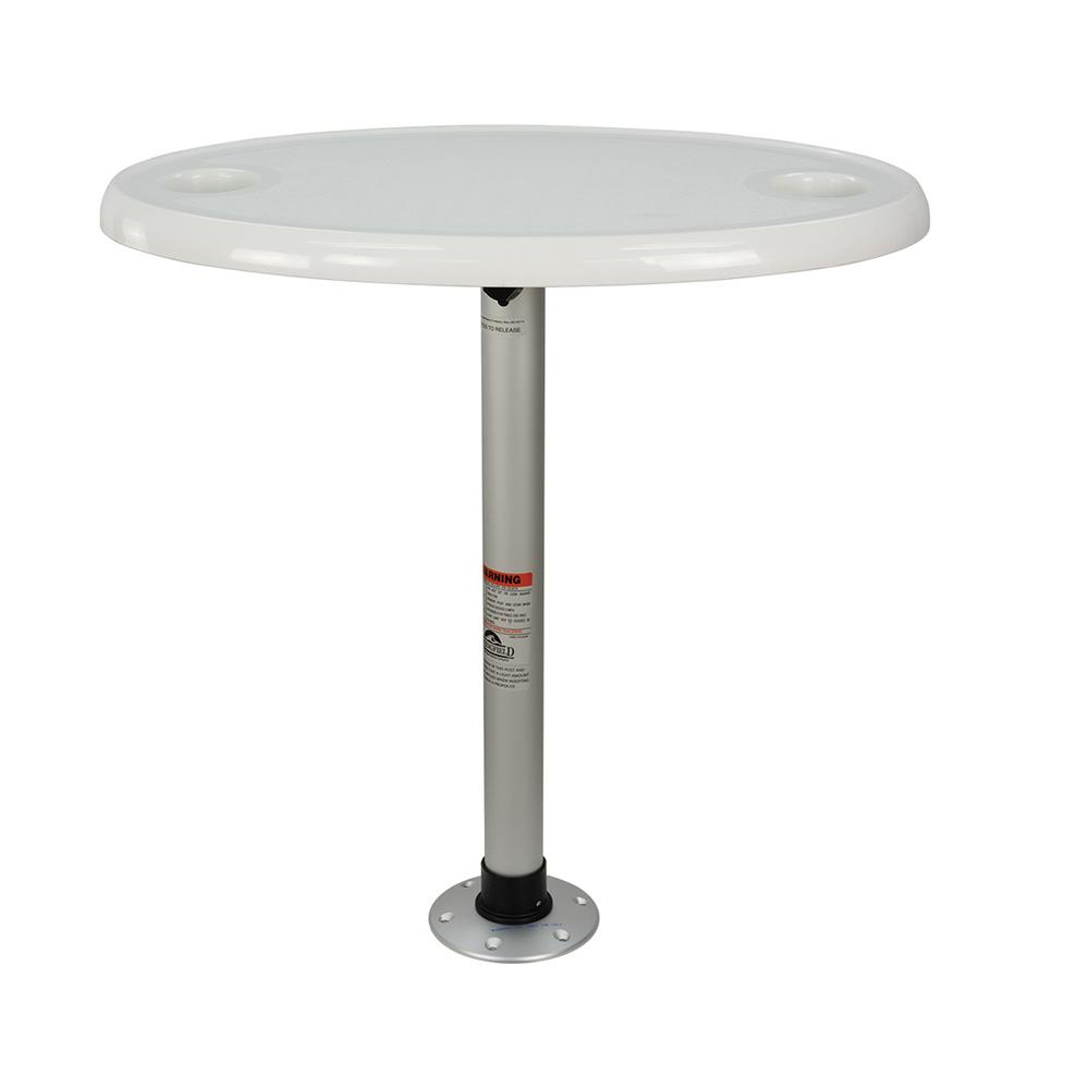SPRINGFIELD 1691227-L1 Thread-Lock Electrified Oval Table Package w/LED Lights & USB Ports - High quality product image showing SPRINGFIELD 1691227-L1 Thread-Lock Electrified Oval Table Package w/LED Lights & USB Ports details and features