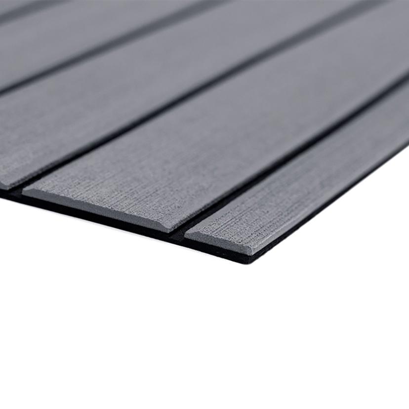 SEADEK 32279-80066 40 INCH x 80 INCH 6mm Teak Full Sheet - Brushed Texture - Storm Grey/Black (1016mm x 2032mm x 6mm)