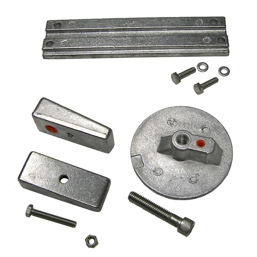 PERFORMANCE METALS 10202A Mercury Verado 4 & Optimax Complete Anode Kit - Aluminum