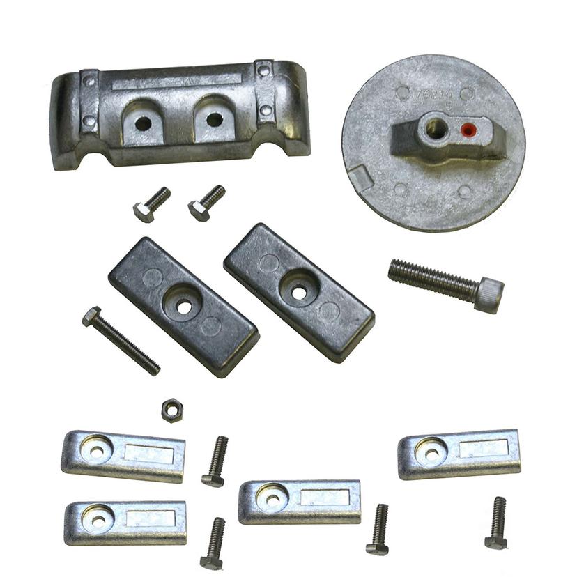 PERFORMANCE METALS 10203A Mercury Verado 6 Complete Anode Kit - Aluminum