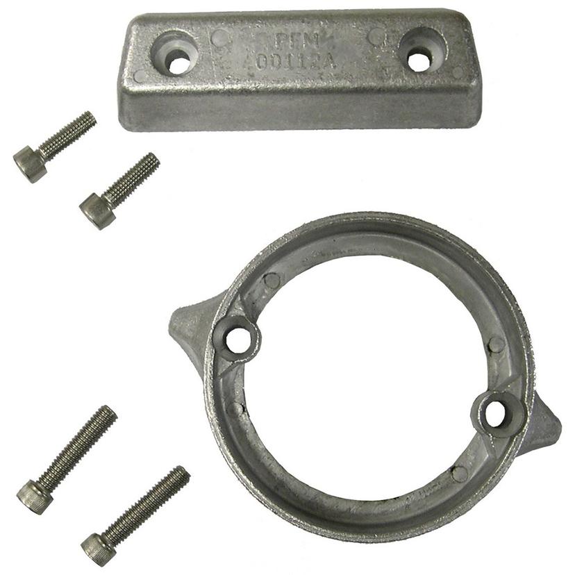 PERFORMANCE METALS 10277A Volvo Penta 290 Duo Prop Complete Anode Kit - Aluminum