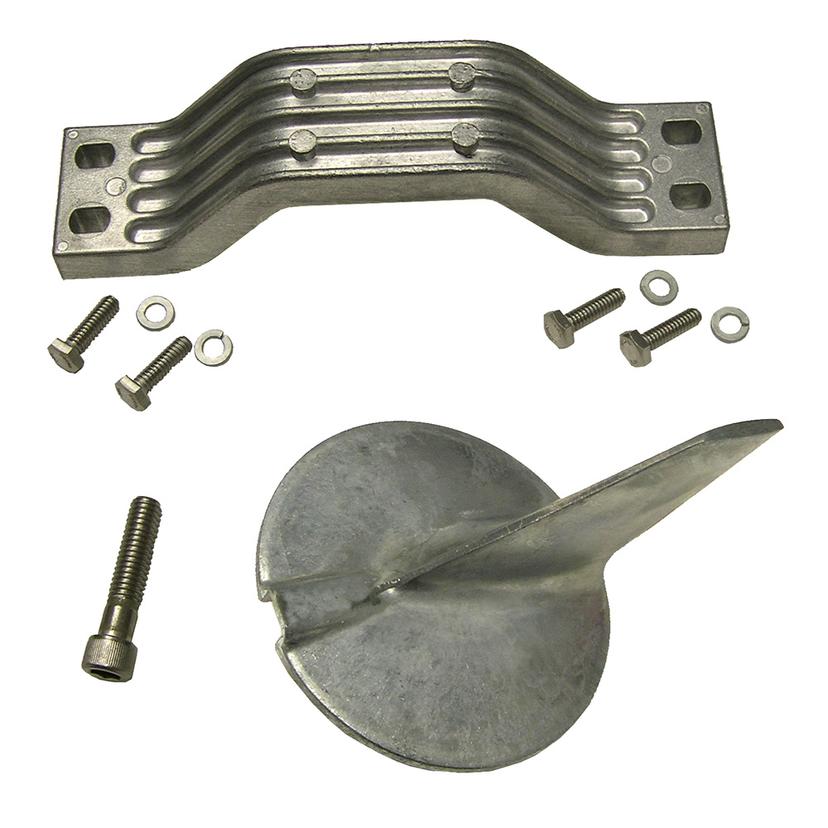 PERFORMANCE METALS 10182A Yamaha 200-300HP 4 Stroke Outboard Complete Anode Kit - Aluminum