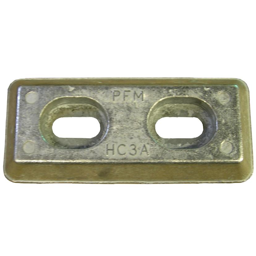 PERFORMANCE METALS HC3A Hull Anode - Aluminum