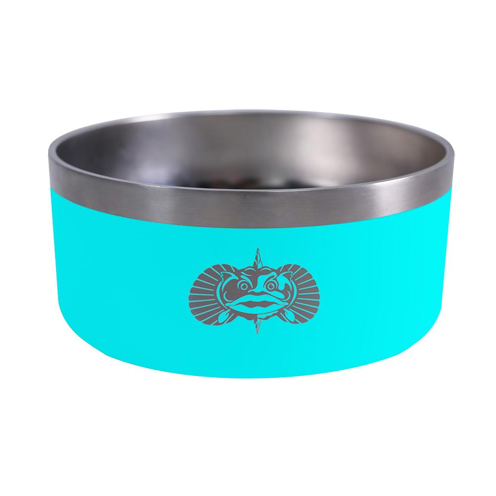 TOADFISH 1051 Non-Tipping Dog Bowl - Teal - High quality product image showing TOADFISH 1051 Non-Tipping Dog Bowl - Teal details and features