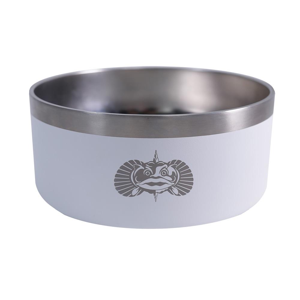 TOADFISH 1052 Non-Tipping Dog Bowl - White - High quality product image showing TOADFISH 1052 Non-Tipping Dog Bowl - White details and features