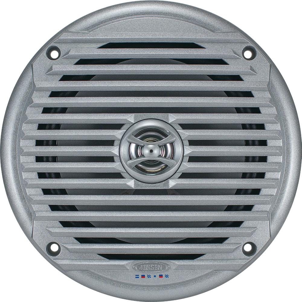 JENSEN MS6007S 6 INCH Marine Speaker - Silver - High quality product image showing JENSEN MS6007S 6 INCH Marine Speaker - Silver details and features
