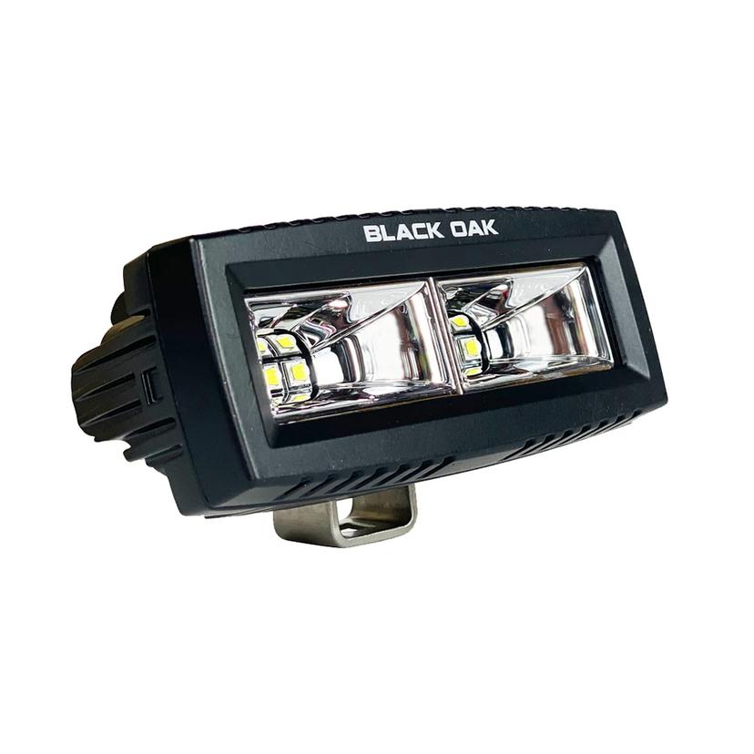 BLACK OAK 4BMS-S 4 INCH Marine Spreader Light Flood Scene LED Pro Series 3.0 - Black