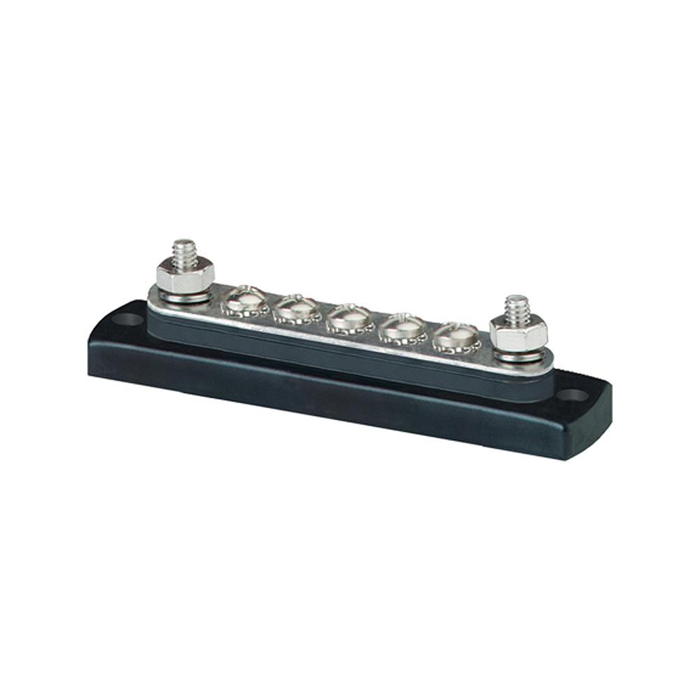 BLUE SEA 2304 MINIBUS 100 AMPERE COMMON BUSBAR 5 X 8-32 SCREW TERMINAL - The Twister Group Tools product