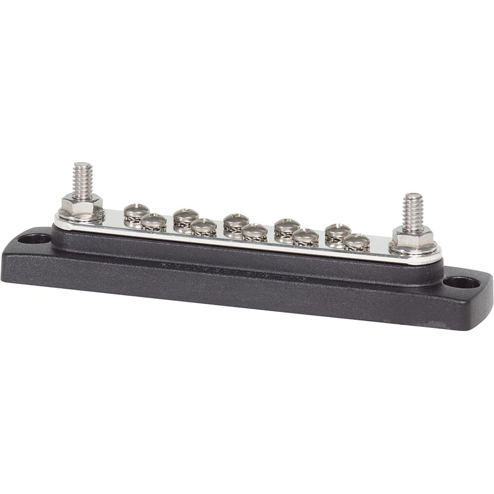 BLUE SEA 2301 150 AMPERE COMMON BUSBAR 10 X #8-32 SCREW TERMINAL - The Twister Group Tools product