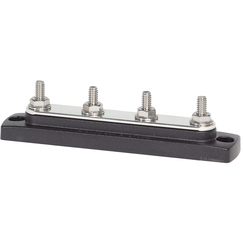 BLUE SEA 2303 , 150 AMPERE COMMON BUSBAR 4 X 1/4 INCH STUD TERMINAL - The Twister Group Tools product