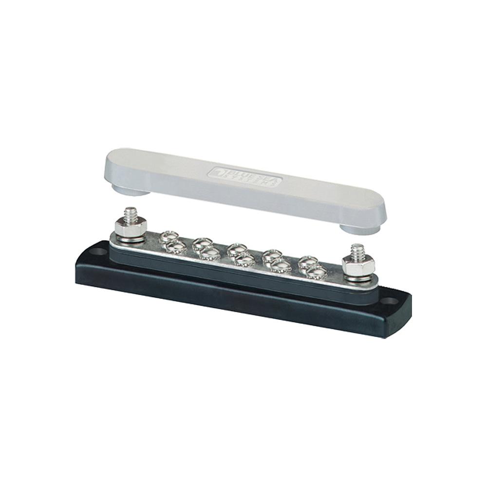 BLUE SEA 2300 150 AMPERE COMMON BUSBAR 10 X #8-32 SCREW TERMINAL WITH COVER - The Twister Group Tools product