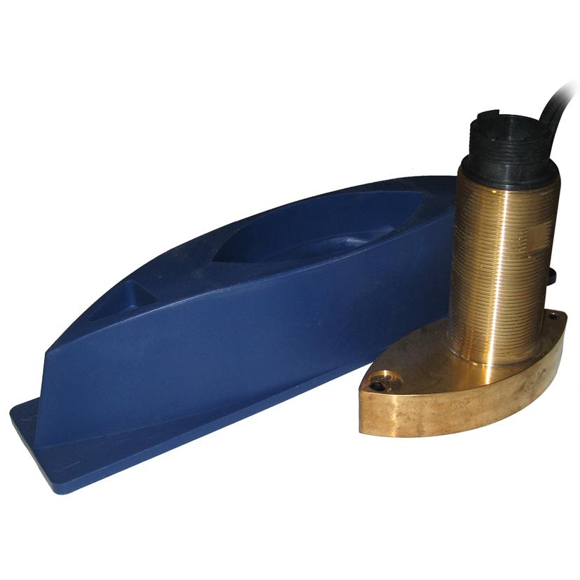 SI-TEX 496/50/200ST-ES 496/50/200ST BRONZE THRU-HULL TRIDUCER WITH FAIRING BLOCK FOR ES502