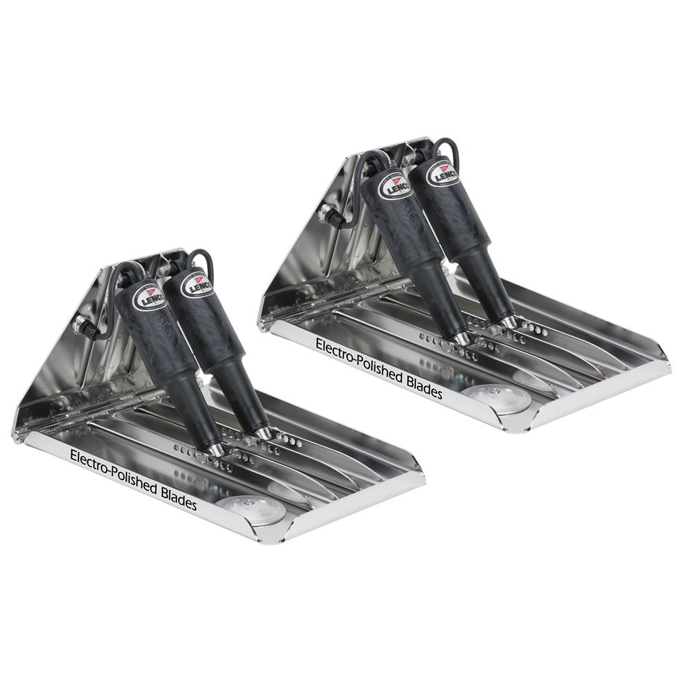 LENCO 15046-101 19 INCH X 14 INCH EXTREME DUTY PERFORMANCE TRIM TAB KIT WITHOUT SWITCH KIT 12V - High quality product image showing LENCO 15046-101 19 INCH X 14 INCH EXTREME DUTY PERFORMANCE TRIM TAB KIT WITHOUT SWITCH KIT 12V details and features