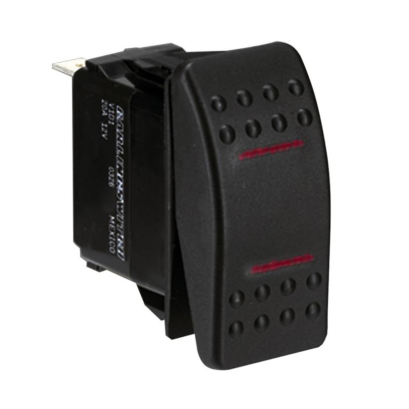 PANELTRONICS 001-700 SPDT ON/OFF/ON WATERPROOF CONTURA ROCKER SWITCH