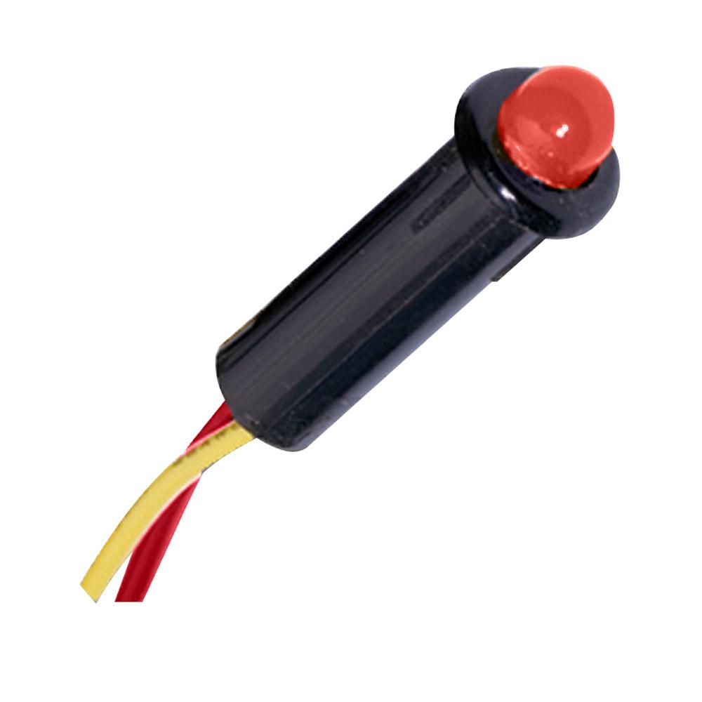 PANELTRONICS 048-028 LED INDICATOR LIGHT - RED - 240 VAC - 1/4 - The Twister Group Tools product