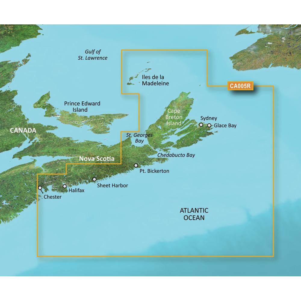 GARMIN 010-C0691-00 BLUECHART G2 VISION HD - VCA005R - HALIFAX - CAPE BRETON - MICROSD;/SD - High quality product image showing GARMIN 010-C0691-00 BLUECHART G2 VISION HD - VCA005R - HALIFAX - CAPE BRETON - MICROSD;/SD details and features