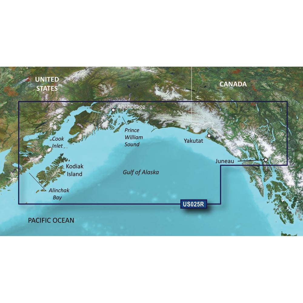 GARMIN 010-C0726-00 BLUECHART G2 VISION HD - VUS025R - ANCHORAGE - JUNEAU - MICROSD;/SD - High quality product image showing GARMIN 010-C0726-00 BLUECHART G2 VISION HD - VUS025R - ANCHORAGE - JUNEAU - MICROSD;/SD details and features