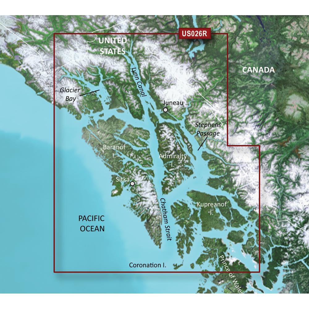 GARMIN 010-C0727-00 BLUECHART G2 VISION HD - VUS026R - WRANGELL/JUNEAU/SITKA - MICROSD;/SD - High quality product image showing GARMIN 010-C0727-00 BLUECHART G2 VISION HD - VUS026R - WRANGELL/JUNEAU/SITKA - MICROSD;/SD details and features