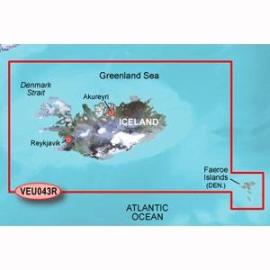 GARMIN 010-C0780-00 BLUECHART G2 VISION HD - VEU043R - ICELAND & FAEROE ISLANDS - MICROSD/SD - High quality product image showing GARMIN 010-C0780-00 BLUECHART G2 VISION HD - VEU043R - ICELAND & FAEROE ISLANDS - MICROSD/SD details and features