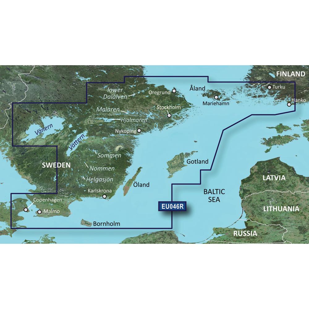 GARMIN 010-C0782-00 BLUECHART G2 VISION HD - VEU046R - ÖREGRUND, ÅLAND TO MALMÖ - MICROSD;/SD - The Twister Group Tools product