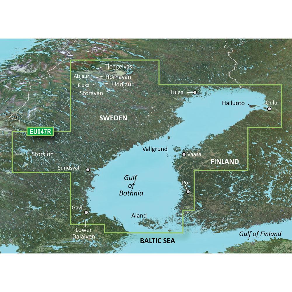 GARMIN 010-C0783-00 BLUECHART G2 VISION HD - VEU047R - GULF OF BOTHNIA - KALIX TO GRISSLEHAMN - MICROSD;/SD - The Twister Group Tools product