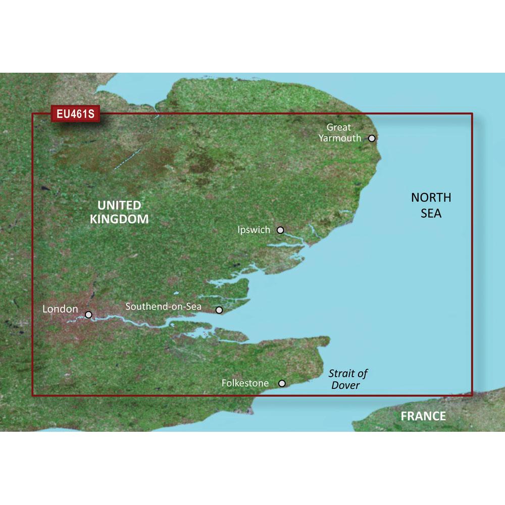 GARMIN 010-C0805-00 BLUECHART G2 VISION HD - VEU461S - THAMES ESTUARY - MICROSD;/SD - The Twister Group Tools product