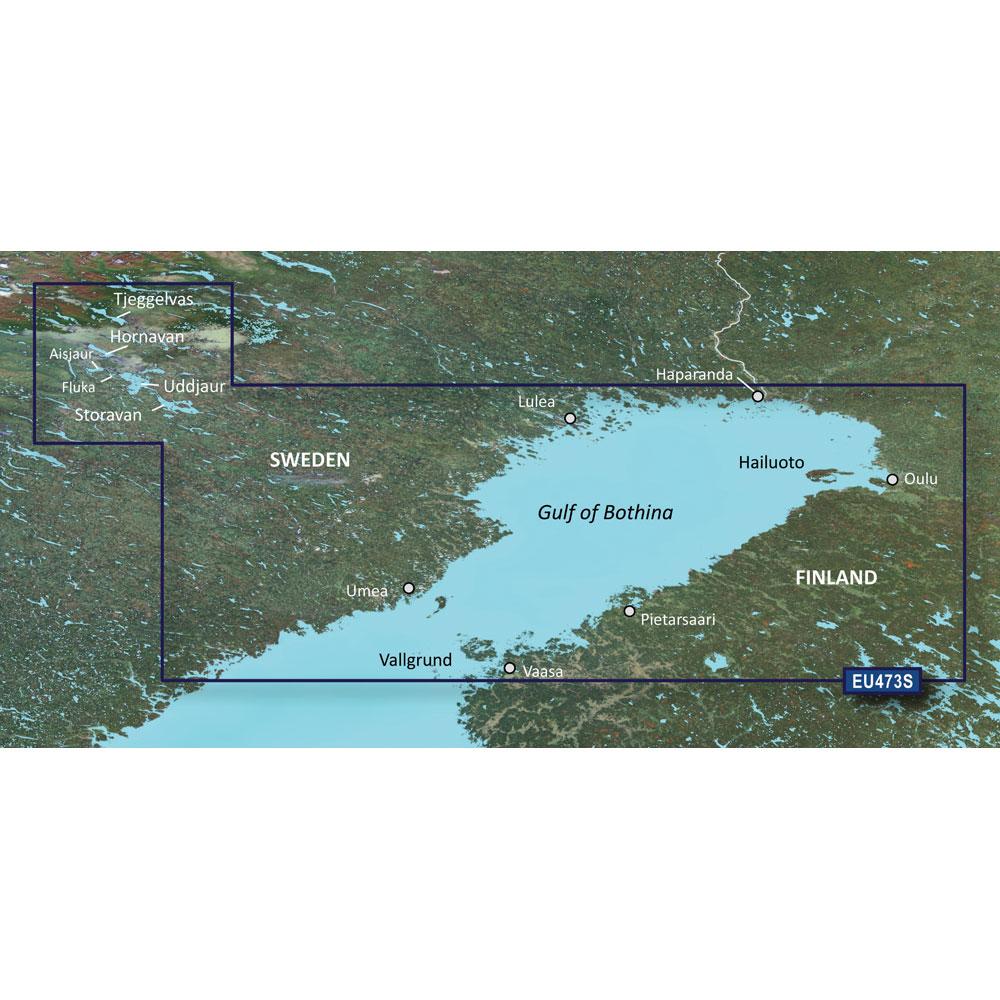 GARMIN 010-C0817-00 BLUECHART G2 VISION HD - VEU473S - GULF OF BOTHNIA, NORTH - MICROSD;/SD - The Twister Group Tools product