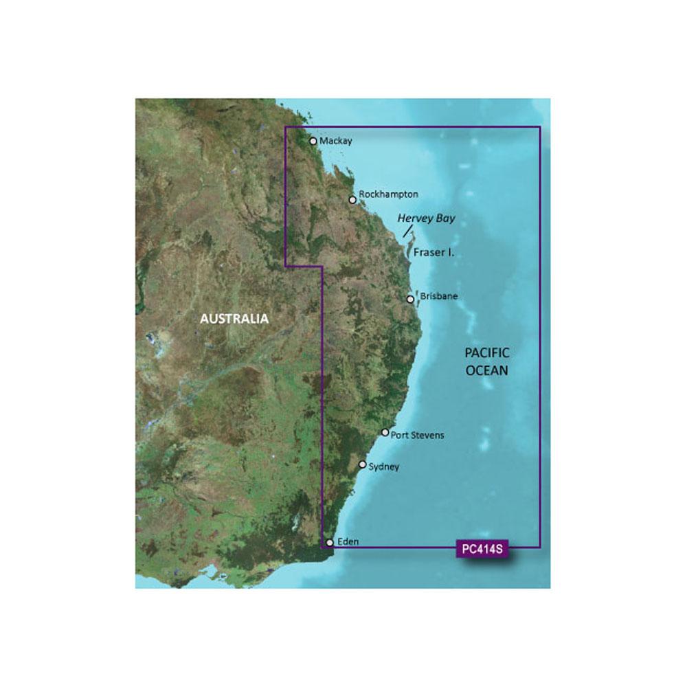 GARMIN 010-C0872-00 BLUECHART G2 VISION HD - VPC414S - MACKAY TO TWOFOLD BAY - MICROSD/SD - The Twister Group Tools product