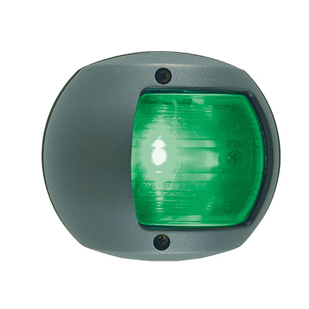 PERKO 0170BSDDP3 LED SIDE LIGHT - GREEN - 12V - BLACK PLASTIC HOUSING - High quality product image showing PERKO 0170BSDDP3 LED SIDE LIGHT - GREEN - 12V - BLACK PLASTIC HOUSING details and features