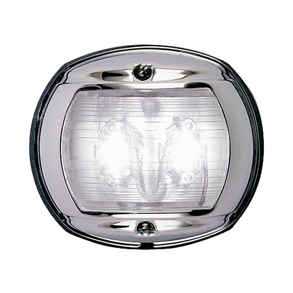 PERKO 0170MSNDP3 LED STERN LIGHT - WHITE - 12V - CHROME PLATED HOUSING - High quality product image showing PERKO 0170MSNDP3 LED STERN LIGHT - WHITE - 12V - CHROME PLATED HOUSING details and features