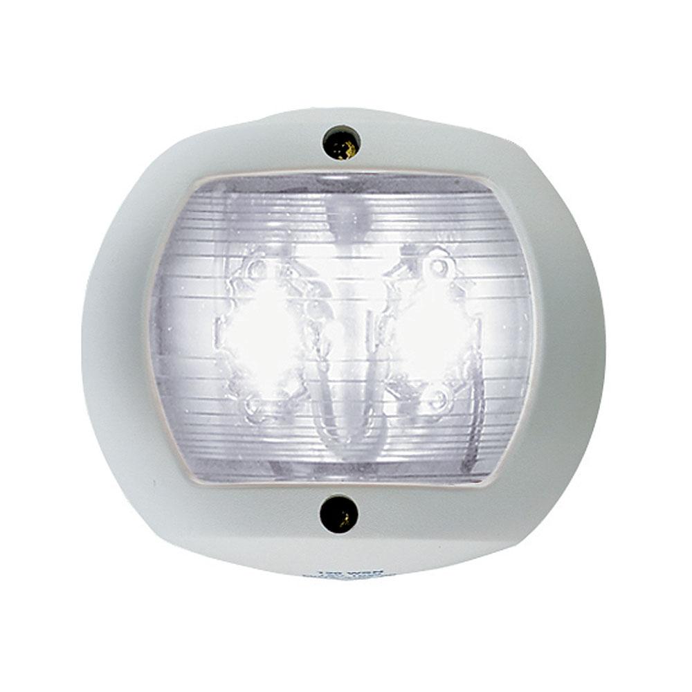 PERKO 0170WSNDP3 LED STERN LIGHT - WHITE - 12V - WHITE PLASTIC HOUSING - High quality product image showing PERKO 0170WSNDP3 LED STERN LIGHT - WHITE - 12V - WHITE PLASTIC HOUSING details and features