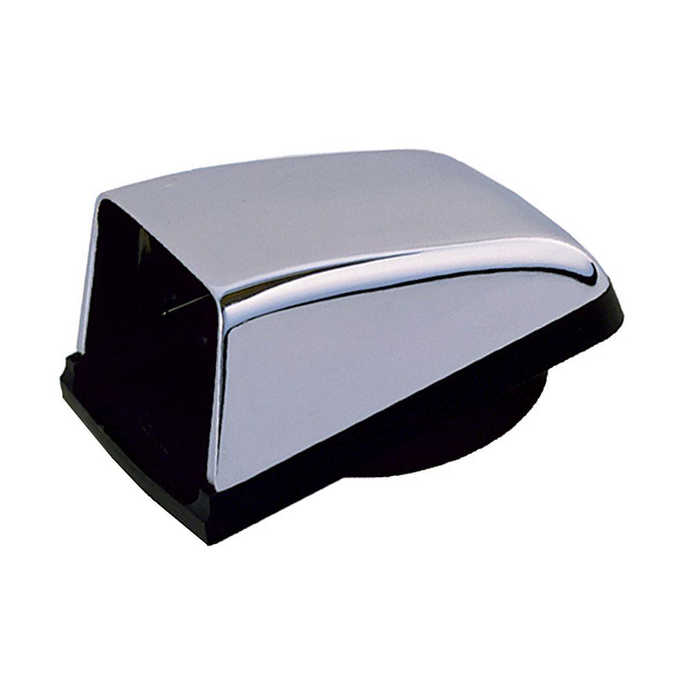 PERKO 1312DP0CHR CHROMALEX COWL VENT - 3 INCH DUCT - CHROME PLATED ZINC - High quality product image showing PERKO 1312DP0CHR CHROMALEX COWL VENT - 3 INCH DUCT - CHROME PLATED ZINC details and features