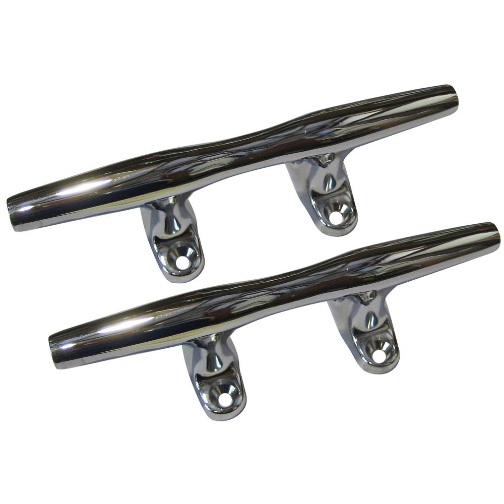 PERKO 1188DP4CHR 4 INCH OPEN BASE CLEAT PAIR CHROME PLATED ZINC - The Twister Group Tools product
