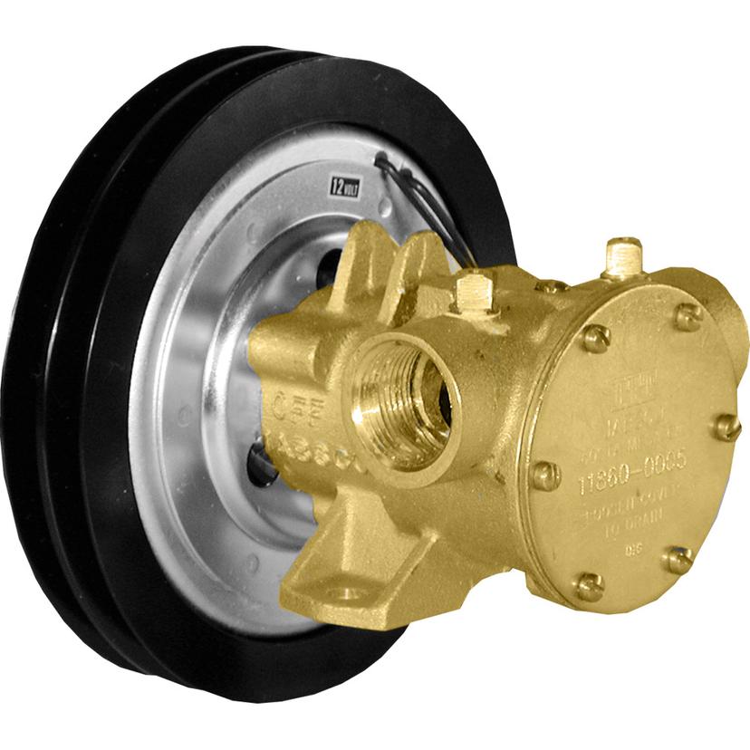 JABSCO 11860-0005 1 INCH ELECTROMAGNETIC CLUTCH PUMP 12V