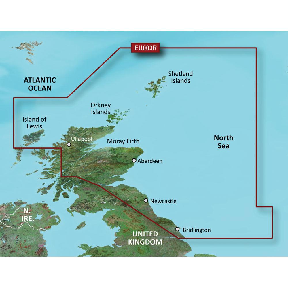 GARMIN 010-C0762-20 BLUECHART G2 HD - HXEU003R - GREAT BRITAIN NORTHEAST COAST - MICROSD/SD - High quality product image showing GARMIN 010-C0762-20 BLUECHART G2 HD - HXEU003R - GREAT BRITAIN NORTHEAST COAST - MICROSD/SD details and features
