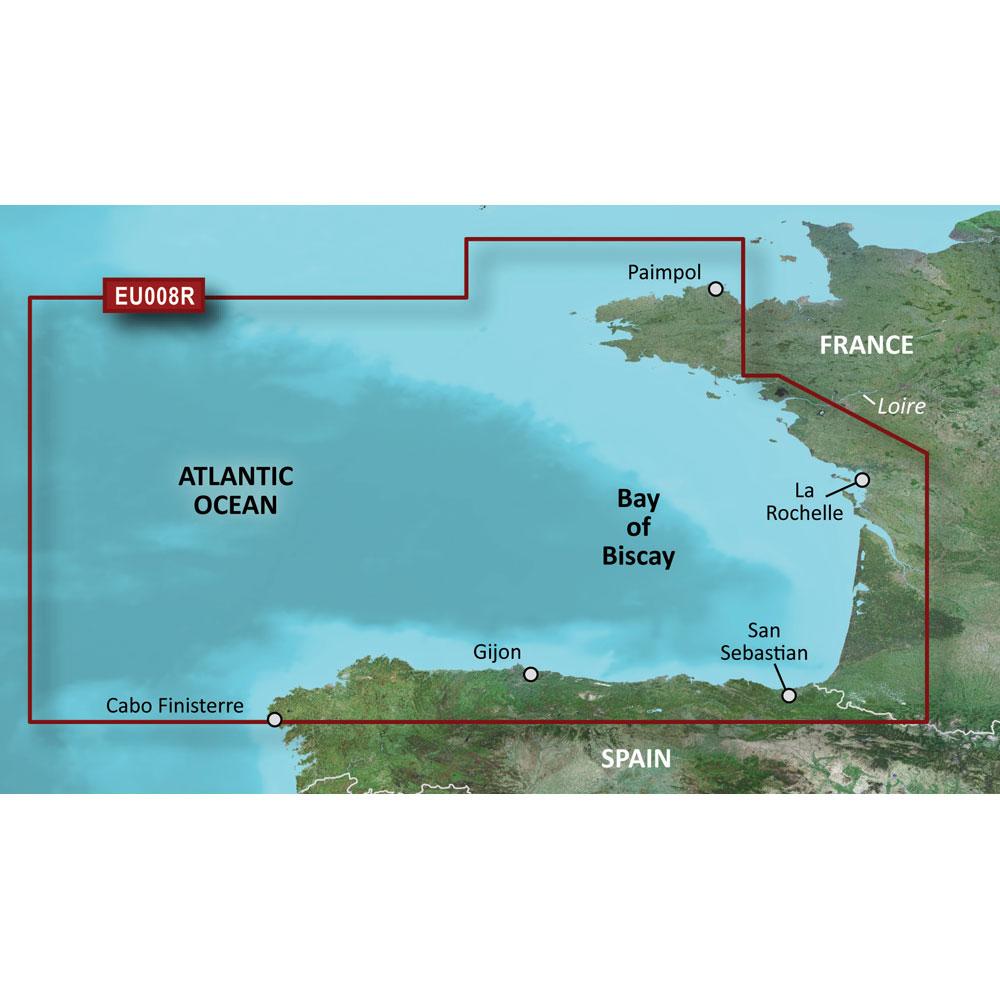 GARMIN 010-C0766-20 BLUECHART G2 HD - HXEU008R - BAY OF BISCAY - MICROSD/SD - The Twister Group Tools product