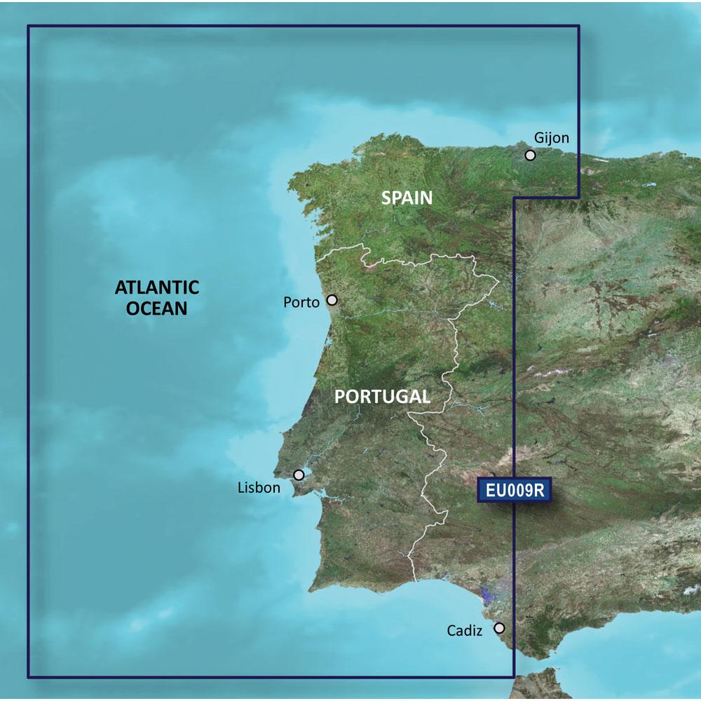 GARMIN 010-C0767-20 BLUECHART G2 HD - HXEU009R - PORTUGAL & NORTHWEST SPAIN - MICROSD/SD - High quality product image showing GARMIN 010-C0767-20 BLUECHART G2 HD - HXEU009R - PORTUGAL & NORTHWEST SPAIN - MICROSD/SD details and features