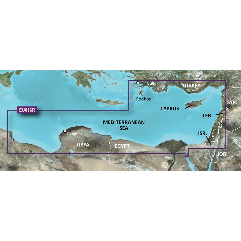 GARMIN 010-C0774-20 BLUECHART G2 HD - HXEU016R - MEDITERRANEAN SOUTHEAST - MICROSD/SD - High quality product image showing GARMIN 010-C0774-20 BLUECHART G2 HD - HXEU016R - MEDITERRANEAN SOUTHEAST - MICROSD/SD details and features