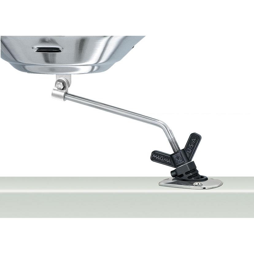 MAGMA A10-175 POWR GRIP FISH ROD HOLDER MOUNT FOR KETTLE SERIES GRILLS