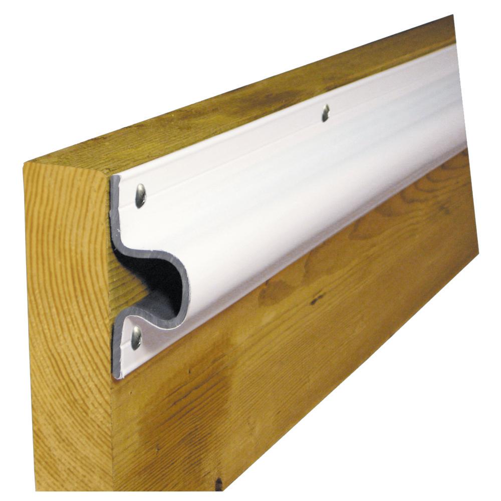 DOCK EDGE 1132-F C GUARD ECONOMY PVC PROFILES 10FT ROLL WHITE - High quality product image showing DOCK EDGE 1132-F C GUARD ECONOMY PVC PROFILES 10FT ROLL WHITE details and features