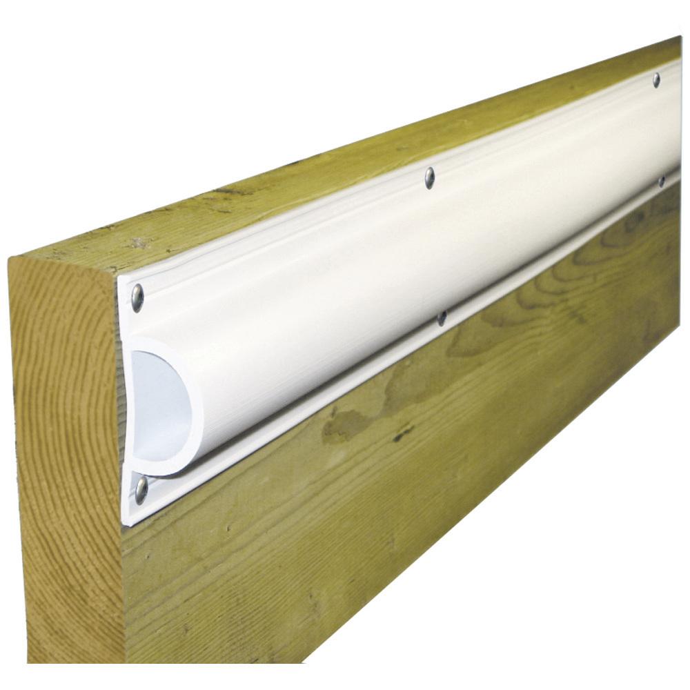 DOCK EDGE 1190-F STANDARD D PVC PROFILE 16FT ROLL WHITE - High quality product image showing DOCK EDGE 1190-F STANDARD D PVC PROFILE 16FT ROLL WHITE details and features