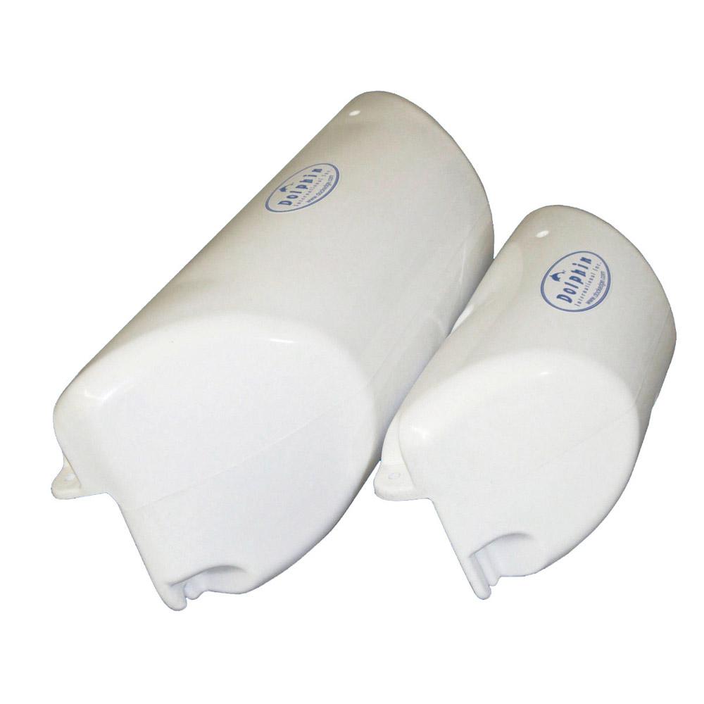 DOCK EDGE 1060-W-F DOLPHIN DOCKSIDE BUMPER 7 X 16 STRAIGHT - WHITE - The Twister Group Tools product