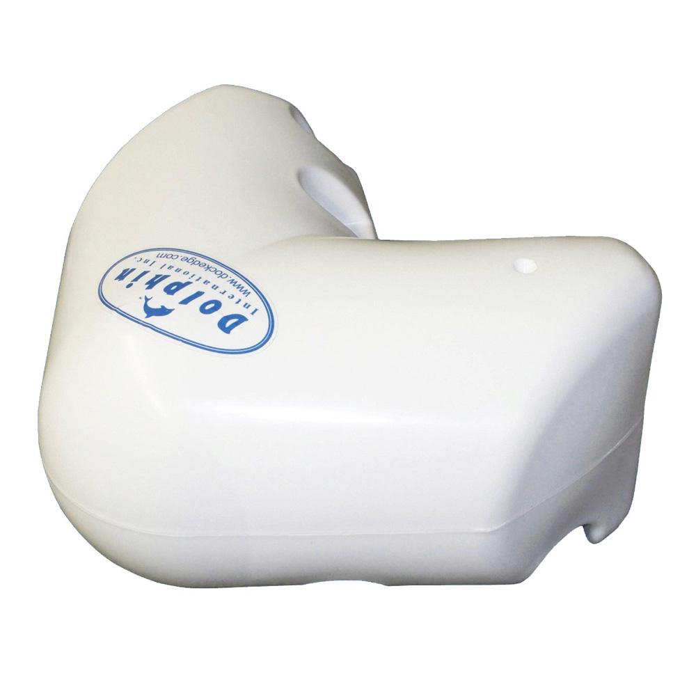 DOCK EDGE 1064-W-F DOLPHIN DOCKSIDE BUMPER 12 X 12 CORNER - WHITE - High quality product image showing DOCK EDGE 1064-W-F DOLPHIN DOCKSIDE BUMPER 12 X 12 CORNER - WHITE details and features