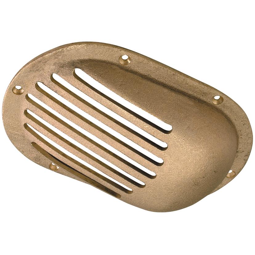 PERKO 0066DP4PLB 8 INCH X 5-1/8 INCH SCOOP STRAINER BRONZE