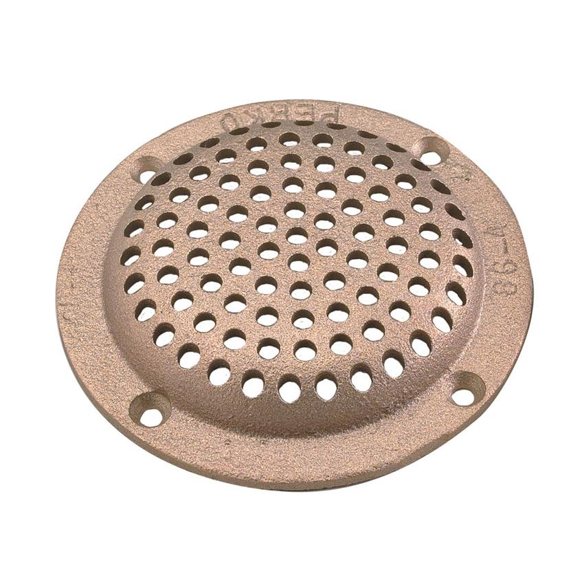 PERKO 0086006PLB 6 INCH ROUND BRONZE STRAINER