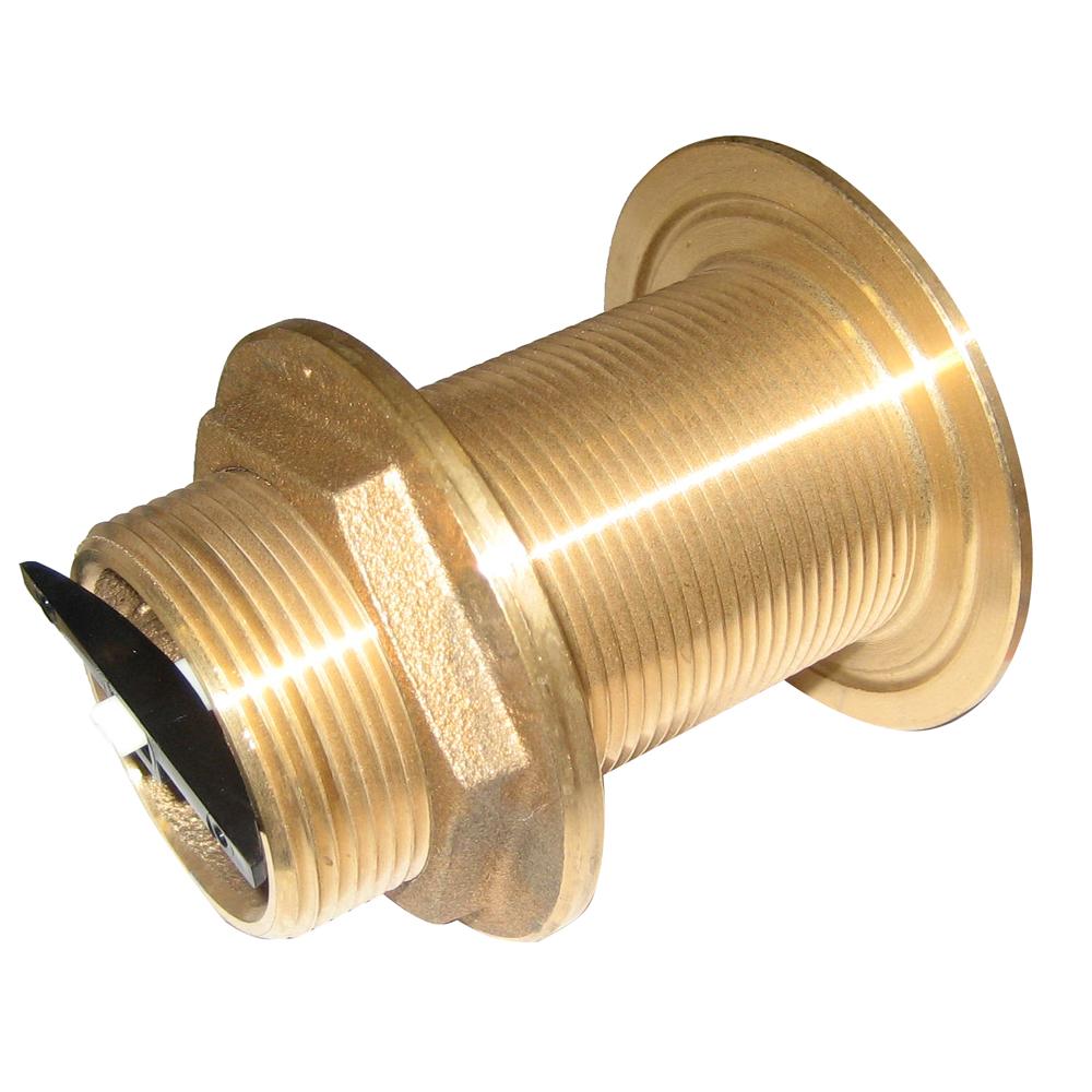 PERKO 0322DP8PLB 1-1/2 INCH THRU-HULL FITTING WITH PIPE THREAD BRONZE - High quality product image showing PERKO 0322DP8PLB 1-1/2 INCH THRU-HULL FITTING WITH PIPE THREAD BRONZE details and features