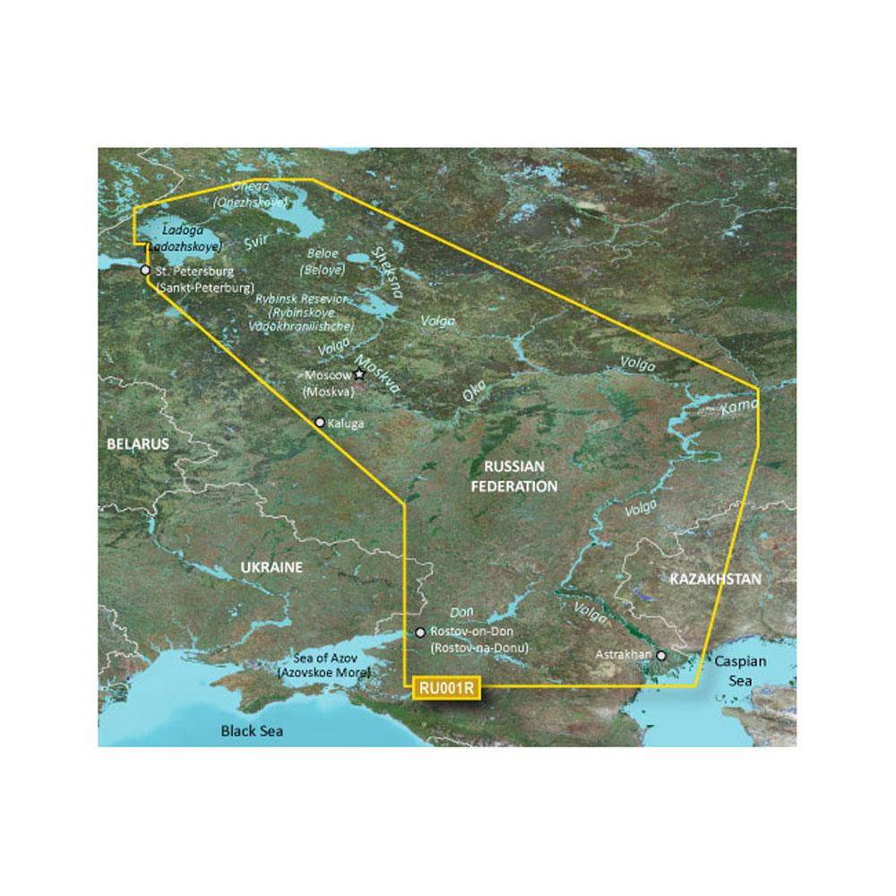 GARMIN 010-C1048-20 BLUECHART G2 HD - HXEU062R - RUSSIAN INLAND WATERWAYS - MICROSD/SD - High quality product image showing GARMIN 010-C1048-20 BLUECHART G2 HD - HXEU062R - RUSSIAN INLAND WATERWAYS - MICROSD/SD details and features