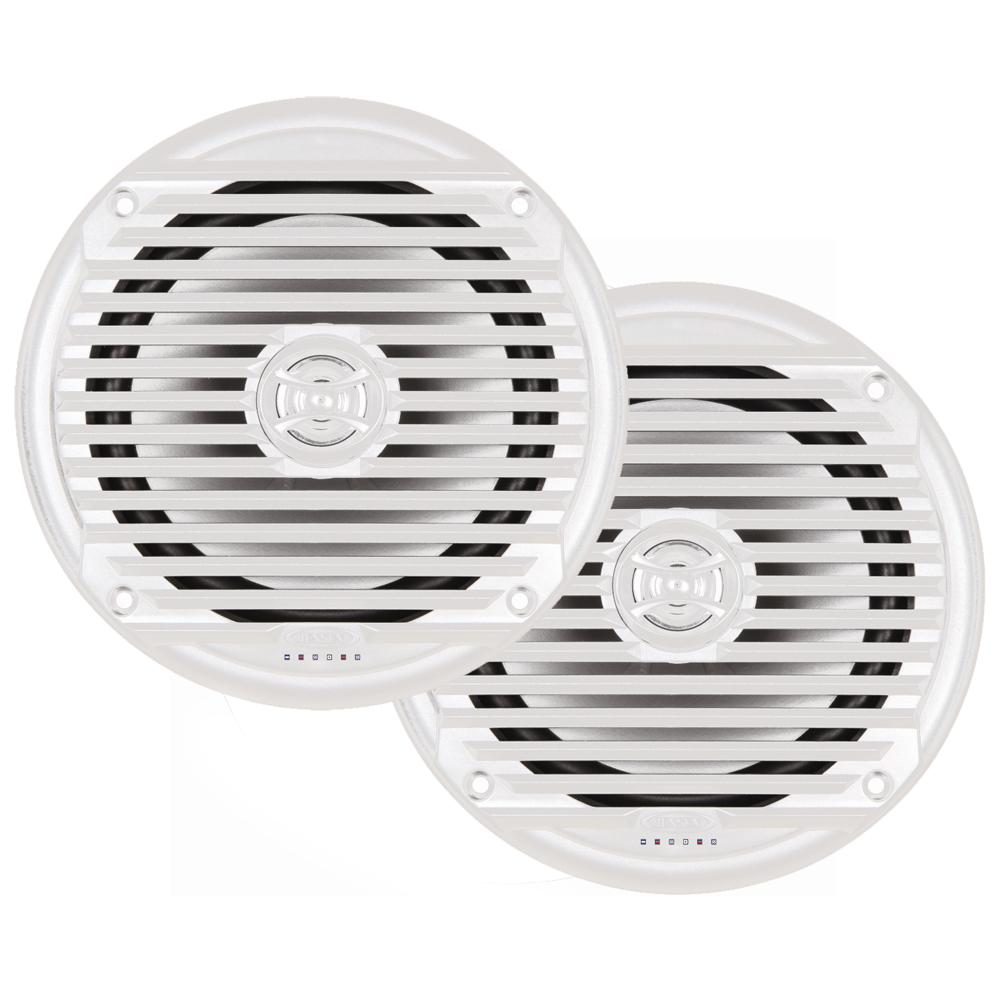 JENSEN MS6007WR 6.5 INCH COAXIAL MARINE SPEAKER - (PAIR) WHITE - High quality product image showing JENSEN MS6007WR 6.5 INCH COAXIAL MARINE SPEAKER - (PAIR) WHITE details and features